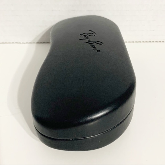Ray-Ban Optical Hard Cell Subglasses Case Embossed Branding Across Front of Case - Picture 4 of 8